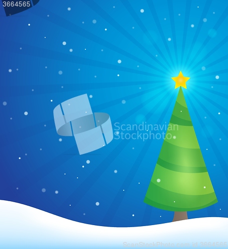 Image of Stylized Christmas tree topic image 3