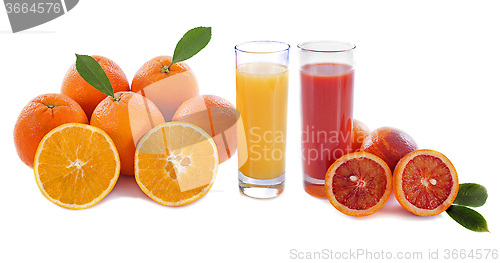 Image of oranges and orange juice