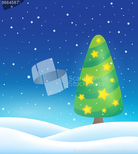 Image of Stylized Christmas tree topic image 4