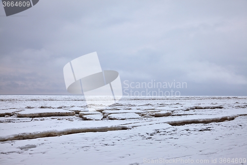 Image of Frozen sea