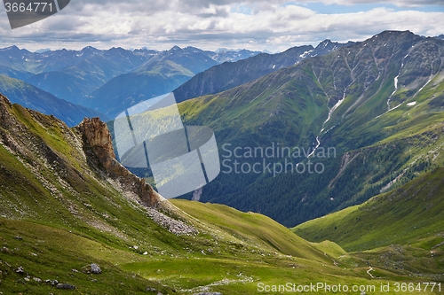 Image of Alpine Summer Landscape