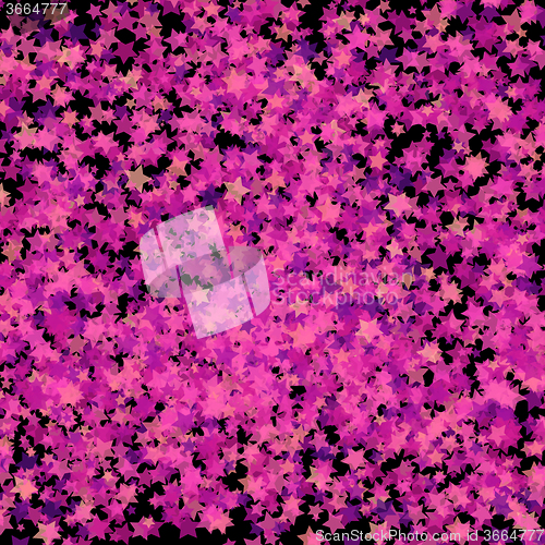 Image of Pink Transparent Stars