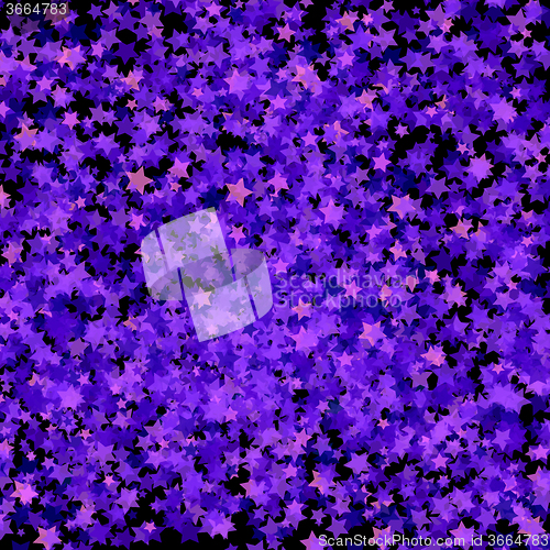 Image of Blue Transparent Stars