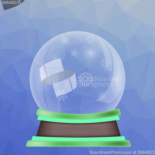 Image of Empty Snow Globe