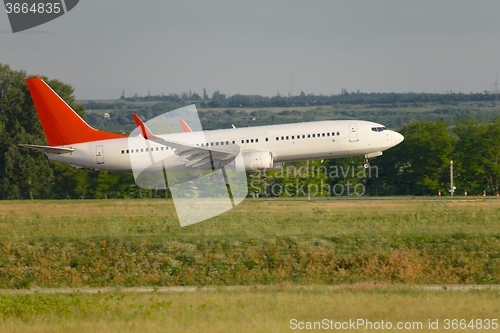 Image of Plane landing