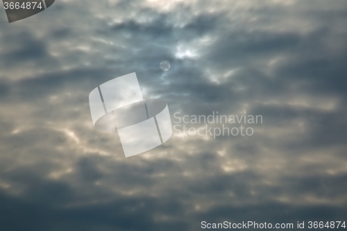 Image of Clouds hiding the sun