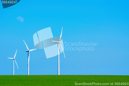 Image of Wind Turbines in Bulgaria