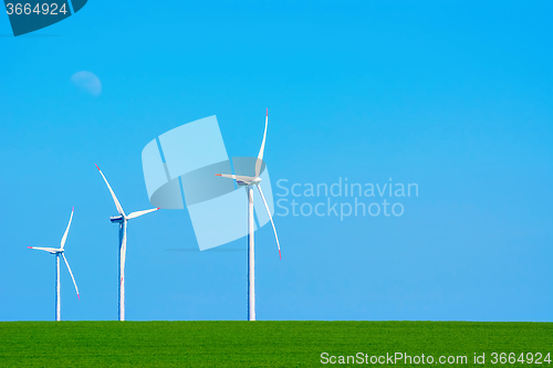 Image of Wind Turbines in Bulgaria