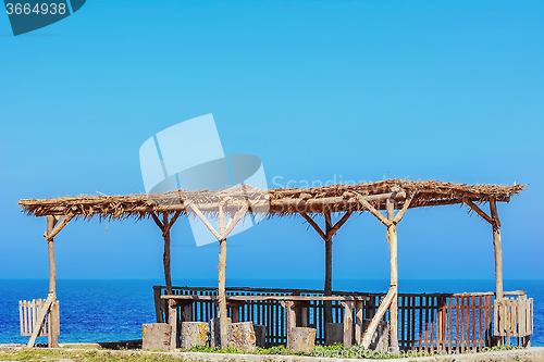 Image of A wooden canopy