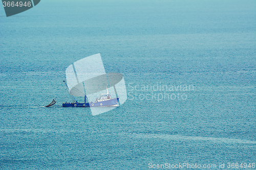 Image of Fishing-boat in the Sea