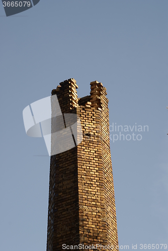Image of old angular chimney