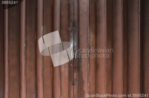 Image of Background of old metal door  
