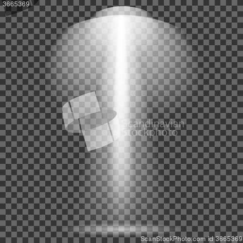 Image of Set of White Spotlights
