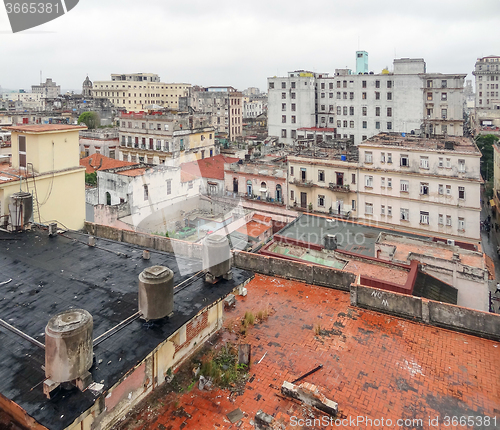 Image of aerial view of Havana