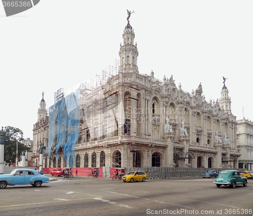 Image of street scenery in Havana