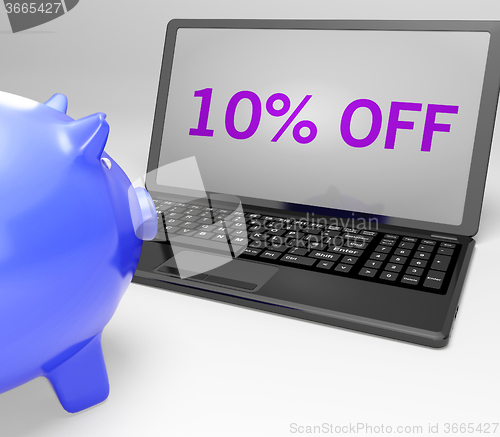 Image of Ten Percent Off On Notebook Shows Offers