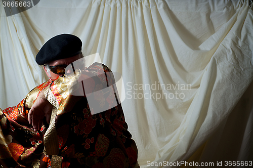 Image of man in kimono