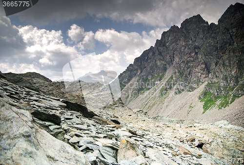 Image of Dramatic mountain landscape