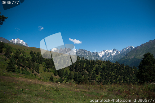 Image of Hiking in mountain