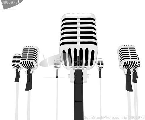 Image of Mic Musical Shows Music Microphones Group Songs Or Singing