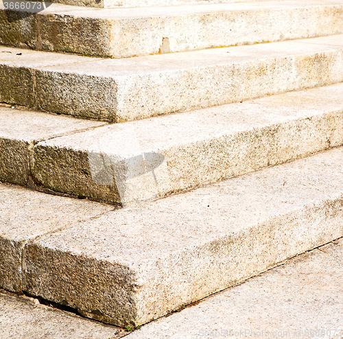 Image of  ancien flight   steps in europe italy old construction and back