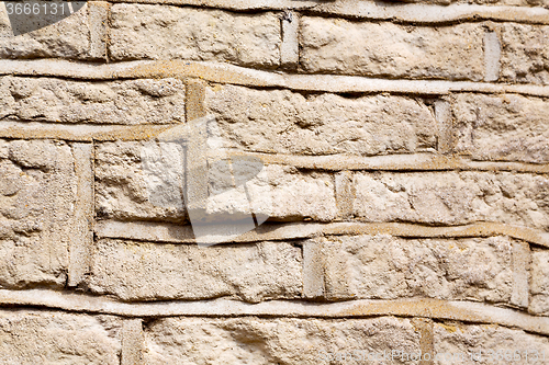 Image of in london abstract    texture of a ancien wall and 