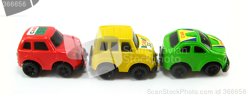 Image of rally toycars