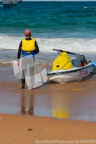 Image of Life Guard And Jet Ski