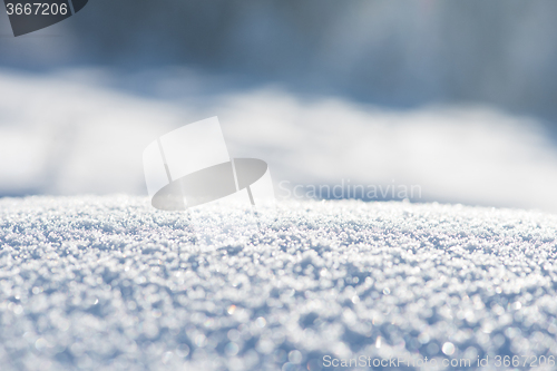 Image of winter snow background