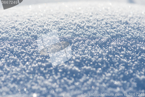 Image of winter snow background