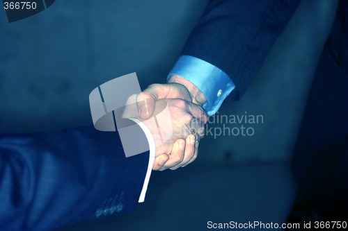 Image of business handshake