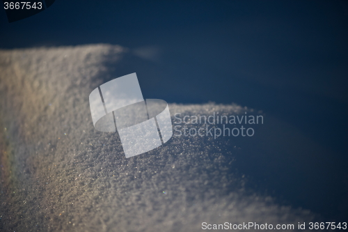 Image of winter snow background
