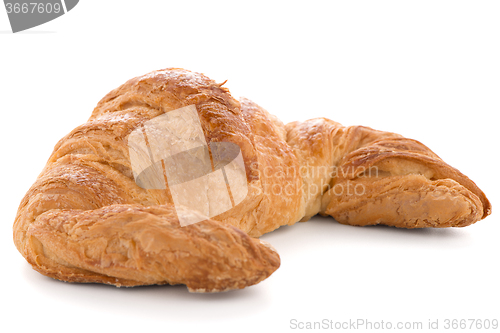 Image of Fresh croissant on white
