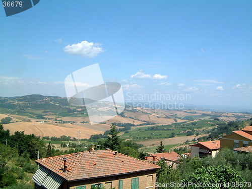 Image of Tuscan landscape