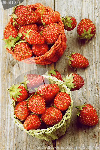 Image of Ripe Forest Strawberries