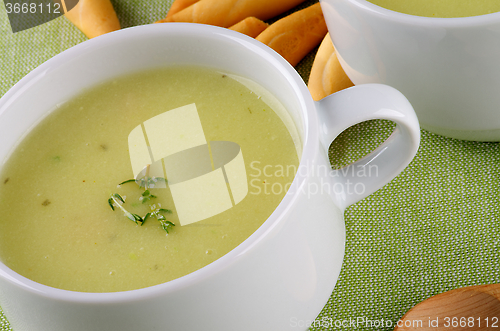 Image of Cream Asparagus Soup