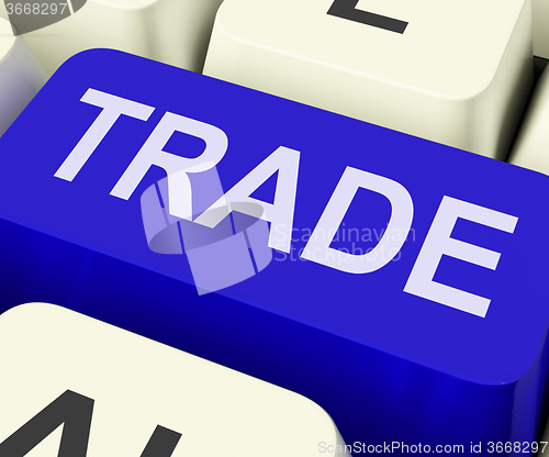 Image of Trade Key Shows Online Buying And Selling