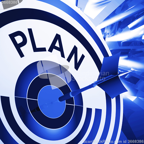 Image of Plan Target Means Planning, Missions And Goals