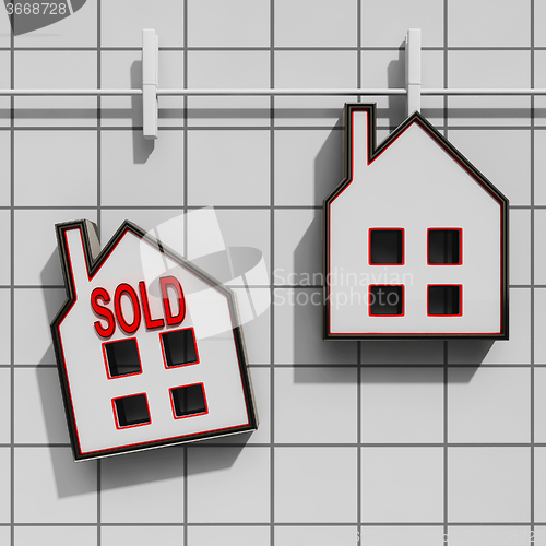 Image of Sold House Means Sale Of Real Estate