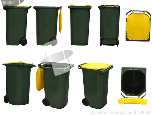 Image of garbage bins