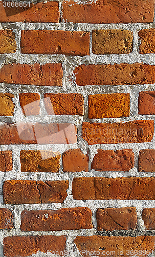 Image of Texture of ancient brick wall