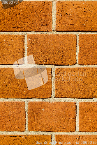 Image of in london   the       texture of   ancien wall   ruined brick