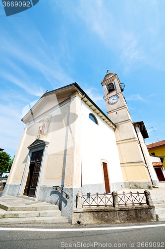 Image of medieval old architecture in   religion       and sunlight