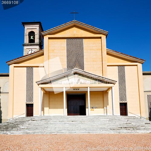 Image of medieval old architecture in italy europe milan religion       a