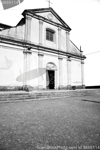 Image of monument old architecture in italy europe milan religion       a