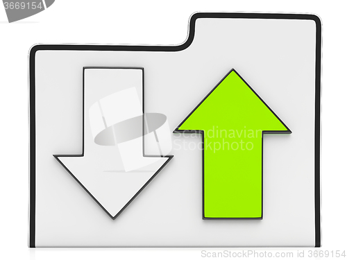 Image of Download And Upload Data Icon\r