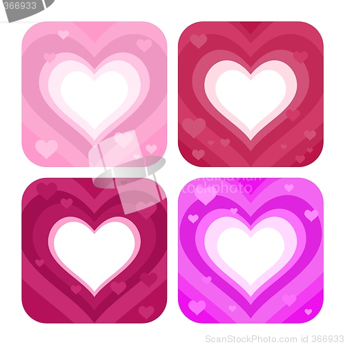 Image of valentine hearts
