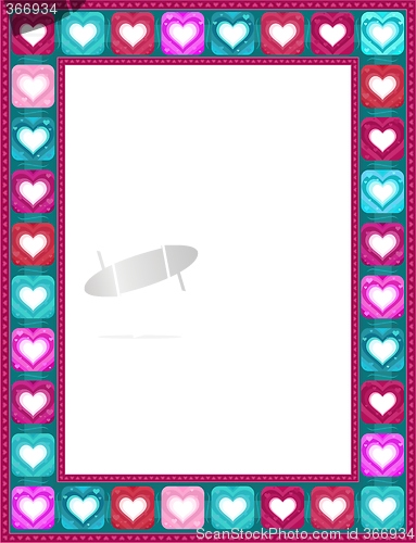 Image of valentine frame