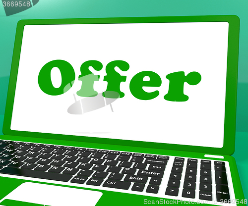 Image of Offer Computer Shows Promotion Discounts And Reduction