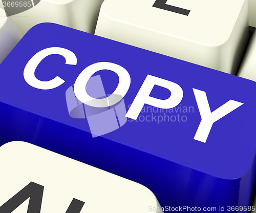 Image of Copy Keys Mean Duplicate Copying Or Replicate\r